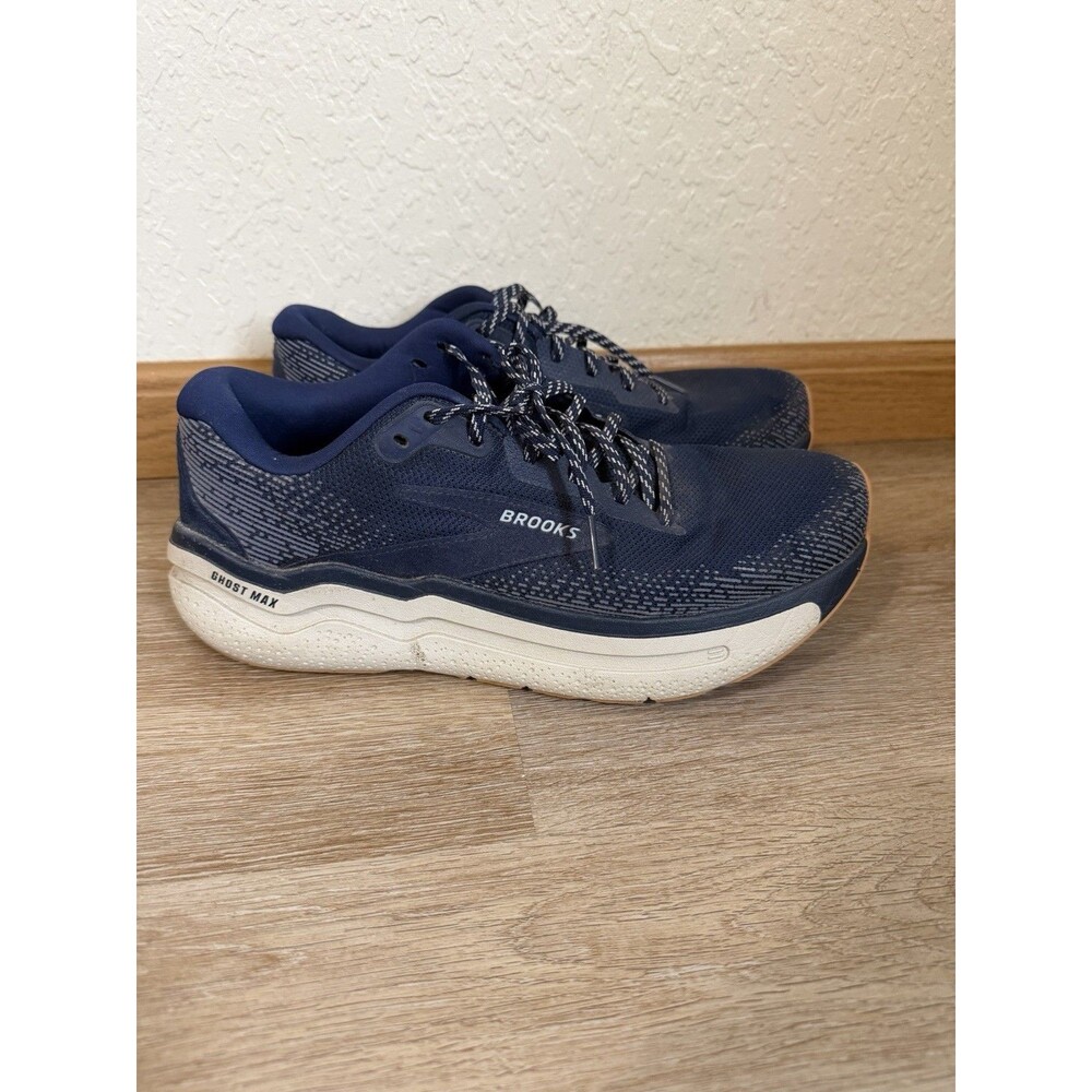 Brooks Ghost Max 2 Peacoat Orchid Men’s Size 9.5D Running Shoes Comfort Walk